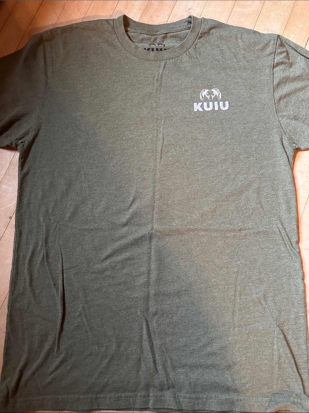 KUIU Olive Green Men's Short Sleeve Logo Tee